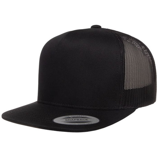YUPOONG FLAT BILL TRUCKER 6006